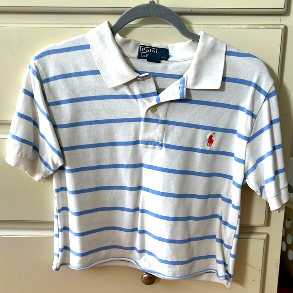 Ralph Lauren cropped golf shirt